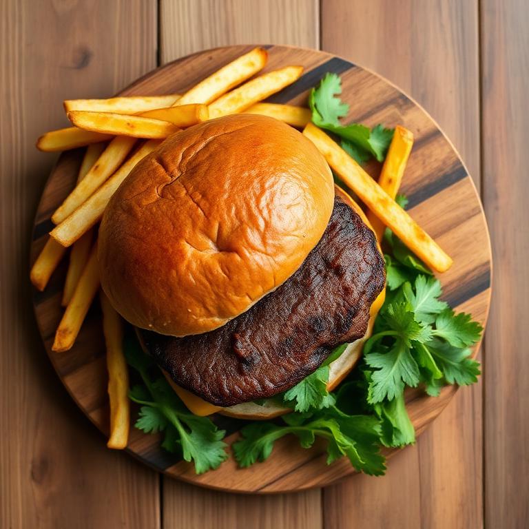 Hausburger & Pommes